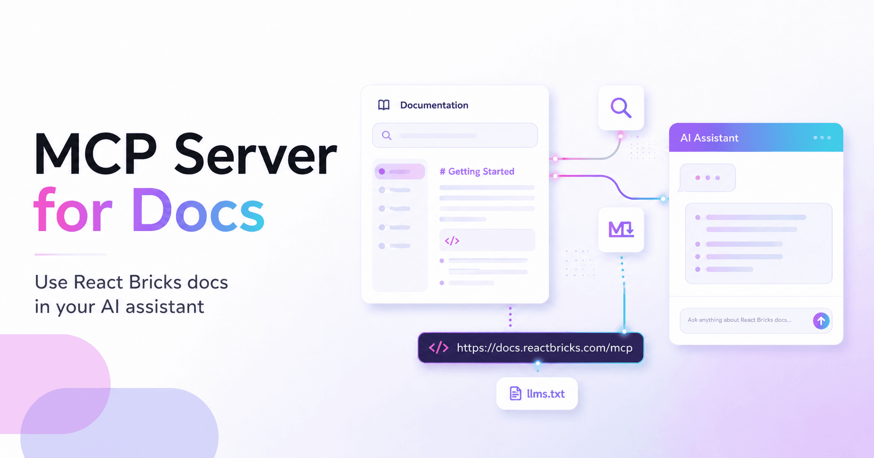New MCP Server for the React Bricks Docs
