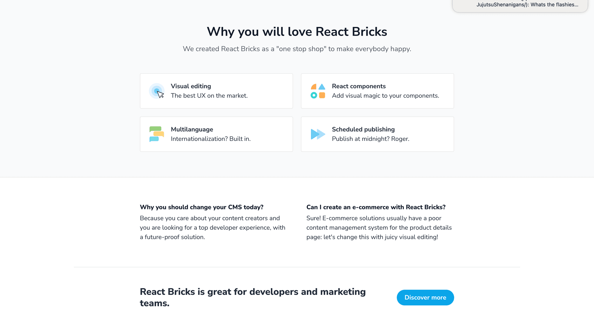 React Bricks UI