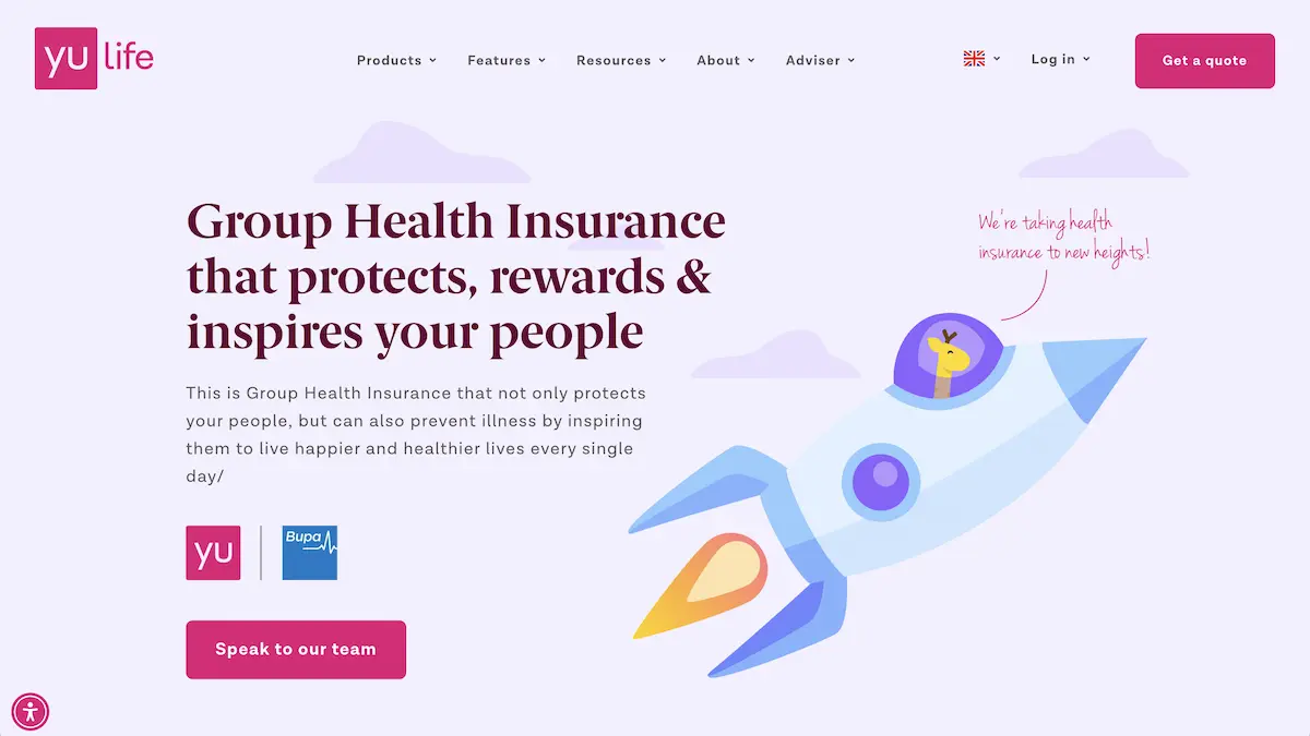 YuLife insurance chose React Bricks to combine editor freedom with developer control